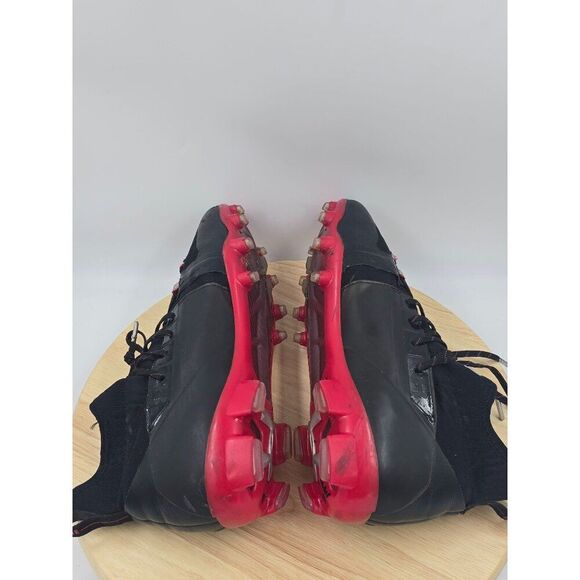 Under Armour C1N MC Football Cleats Mens  Black Red 3021190-003 RARE Sz 14